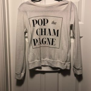 Pop the champagne long sleeve